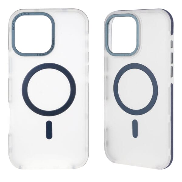 2 in 1 Transparent Anti-Slip Magnetic Phone Case Wholesale
