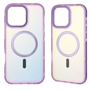 3-in-1 Phone Case with Anti-Slip Magnetic Connection and Chameleon Design, from China.