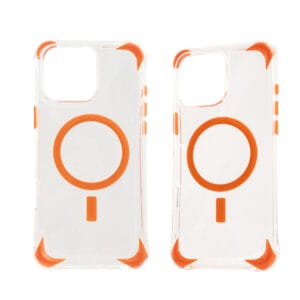 Funda magnética de TPU anticaídas con anillo magnético