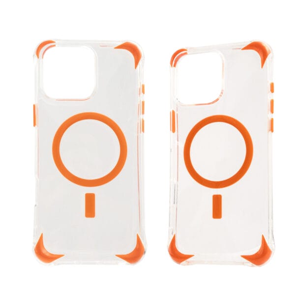 Funda magnética de TPU anticaídas con anillo magnético
