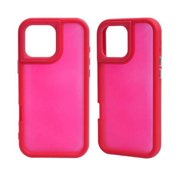 Funda para teléfono móvil desmontable 3 en 1 de TPU, PC y acrílico con protección 360° y aceite