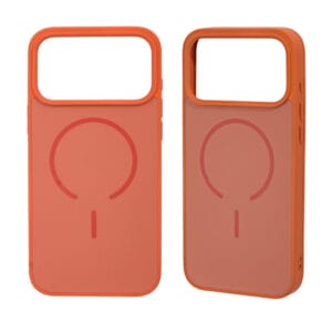 Funda de silicona TPU+PC con anillo magnético para iPhone 17 Air
