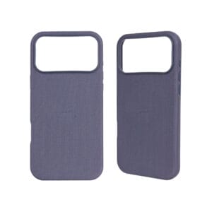 Multicolor leather phone case with iPhone logo