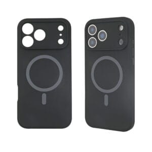 Funda de silicona multicolor para teléfono (PC), con parte trasera de terciopelo y anillo magnético.